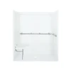 Alcove Shower Kit 39.375-in L x 63.25-in W x 73.25-in H in White