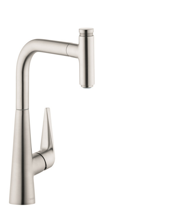 Hansgrohe Talis Select S Higharc Kitchen Faucet 1 Spray Pull Out
