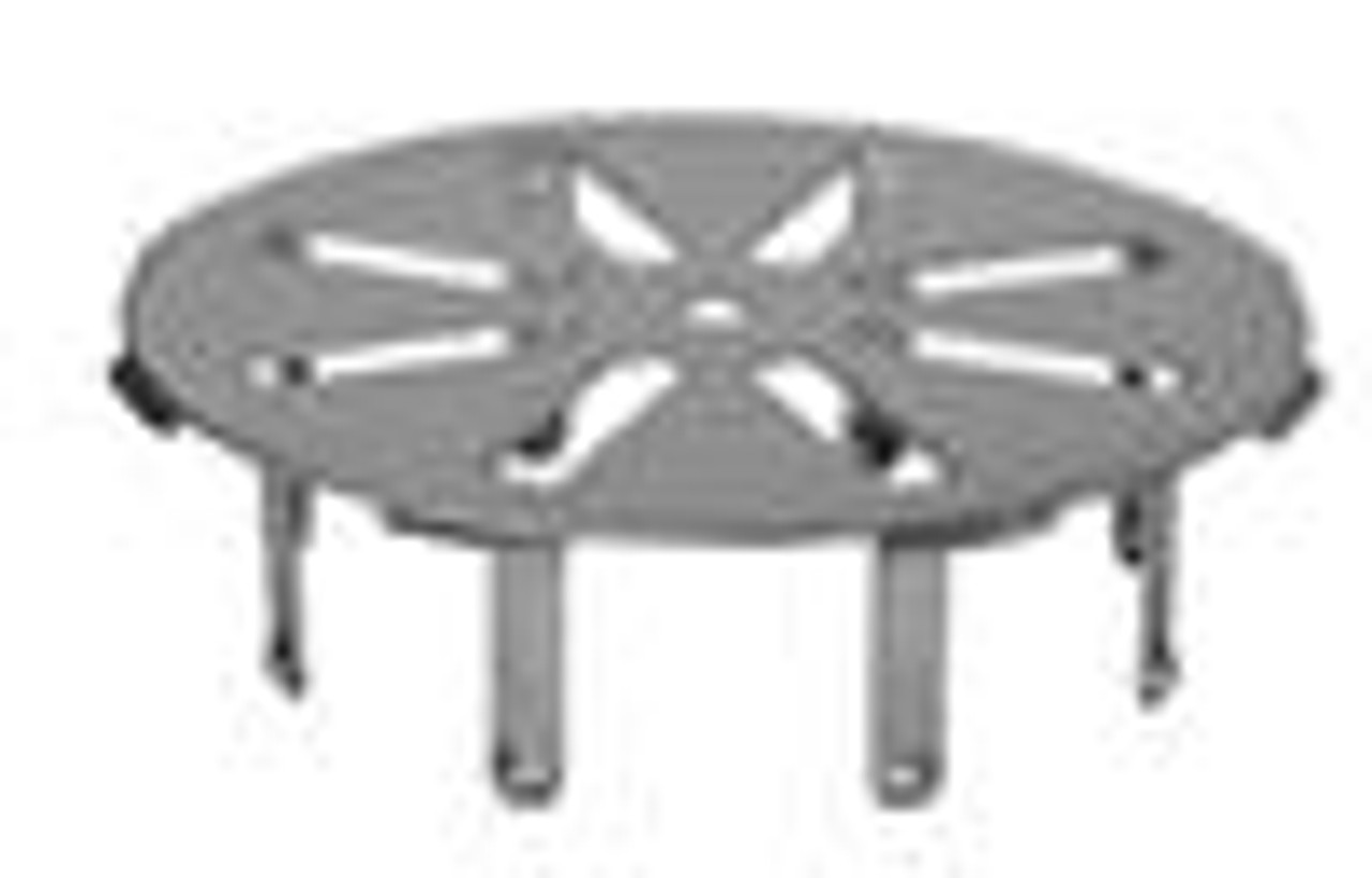 Sioux Chief Floor Drain Cover 4in With Condensate Punch Ss In 4