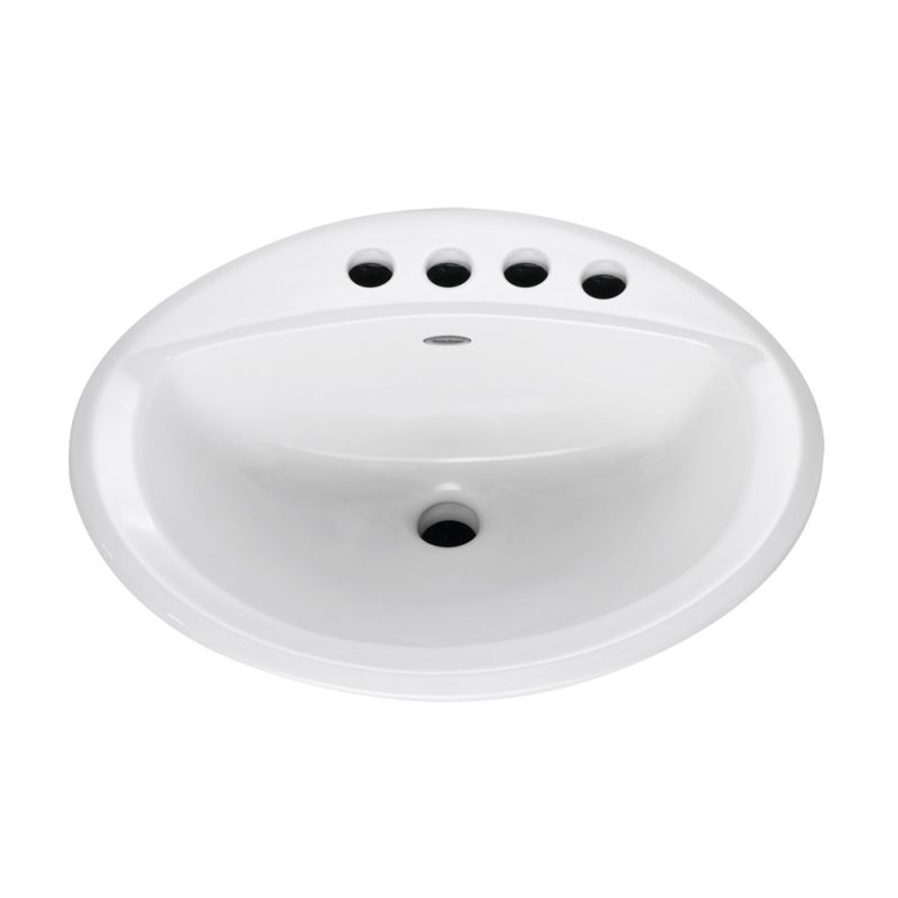 drop in bathroom sink without faucet holes