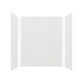 60" X 32" X 72" 5-Piece Alcove Shower Kit, In Grey