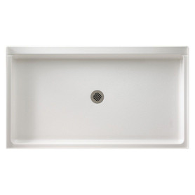 KSE603272-5475BC-41 60-in X 32-in X 72-in 5-Piece Alcove Shower Kit, In Bianca