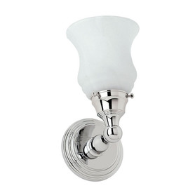 1182-1N/PC 1 Light Bathroom Sconce in Polished Chrome