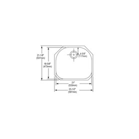 EGUH2118 Stainless Steel Single Bowl Undermount Sink in Soft Highlighted Satin