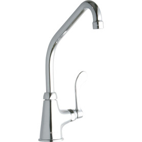 LK535HA08T4 Commercial Single-Hole Faucet in Chrome