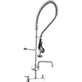 LK843AF10C Commercial 3-Hole Faucet in Chrome