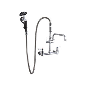 LK960AF10LC Pre-Rinse 2-Hole Faucet in Chrome