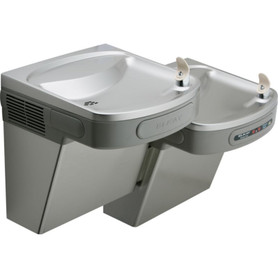 Versatile Filtered Wall Mount Bi-Level ADA Sensor-Activated Cooler in Light Gray Granite