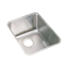 PODUH141810 Stainless Steel Single Bowl Undermount Sink in Lustrous Highlighted Satin