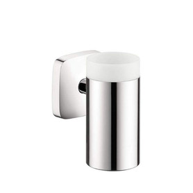 Hansgrohe 41504000 PuraVida Tumbler CeramiWall Mounted with Holder in Chrome