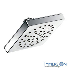 6 3/8in Single Function Shower Head in Chrome