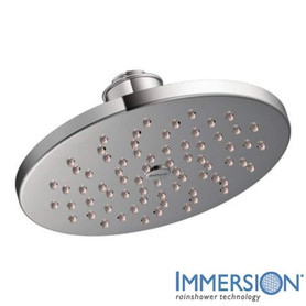 8in Rainshower Head with Eco Performance in Chrome
