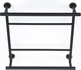 Modern Towel Rack in Bronze