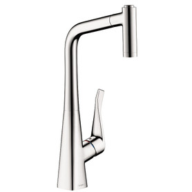 Metris Prep Kitchen Faucet, 2-Spray Pull-Out, 1.75 GPM, In Chrome