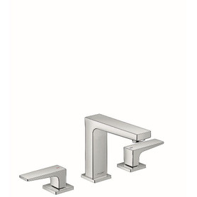 32518001 Metropol Widespread Faucet 110 with Lever Handles, 1.2 GPM, In Chrome