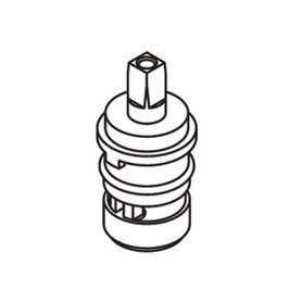 Shell Ceramic Disc Cartridge for Double Handle Faucet - Cold Side