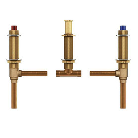1/2in Sweat (Copper-to-Copper) Roman Tub Rough-In Valve with Adjustable Centers