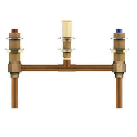 1/2in Sweat (Copper-to-Copper) Roman Tub Rough-In Valve with 10in Centers