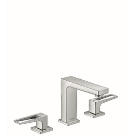 Hansgrohe 74518001 Metropol Widespread Faucet 110 with Loop Handles, 1.2 GPM, In Chrome