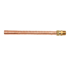 BrassCraft WB234-15N 3/4 in. FIP/MIP x 3/4 in. Nom Female/Male Sweat (7/8 in. I.D.) 7/8-in OD Tube - Corrugated Copper Water Heater Connector