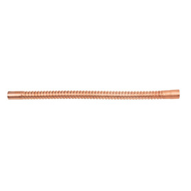3/4 in. Nom Female Sweat (7/8 in. I.D.) x 3/4 in. Nom Male Sweat (7/8 in. O.D.) 7/8" OD Tube - Corrugated Copper Water Heater Connector
