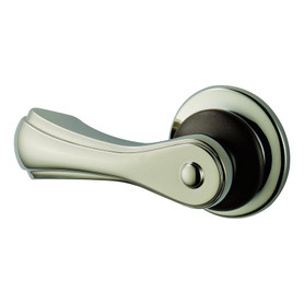Front Tank Lever in Polished Nickel/Cocoa Bronze
