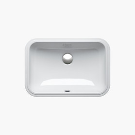 55 Series 21.625-in W x 14.938-in L Sink White