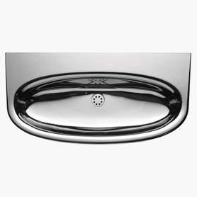 100 Series 39.37-in W x 19.69-in L Sink Silver