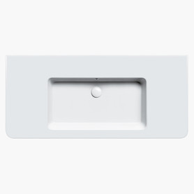 120 Series 47.24-in W x 21.65-in L Sink White