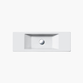 75 Series 29.5-in W x 9.84-in L Sink White