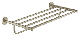 40800EN1 Essentials Multi Bath Towel Rack in Brushed Nickel Infinity Finish