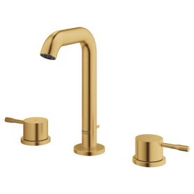 8" Widespread Two-Handle Bathroom Faucet, Medium Size in Brushed Cool Sunrise Finish