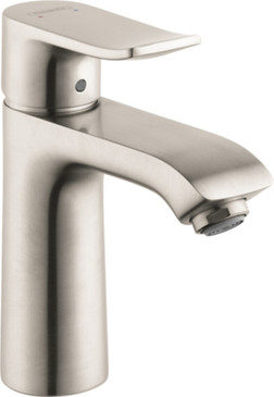 31123821 Metris Single-Hole Faucet 110 with Pop-Up Drain in Brushed Nickel