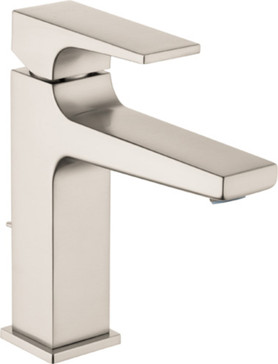 32527821 Metropol Single-Hole Faucet 110 with Lever Handle and Pop-Up Drain in Brushed Nickel