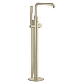 KTR-23491ENA Essence Floor-Mounted Tub Filler with Rough-in, Brushed Nickel