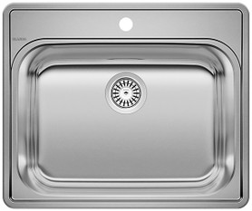 KF-441078 22-in X 25-in Essential Laundry Sink with Pull-Down Faucet and Strainer in Stainless Steel