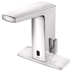 0.35 GPM DC Powered Selectronic Faucet with Above-Deck Mixing in Polished Chrome Finish