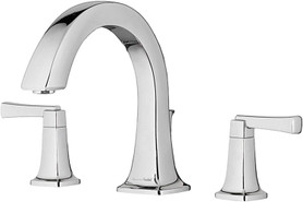 T353900.002 Roman Tub Faucet for Flash Rough-In Valves in Polished Chrome Finish