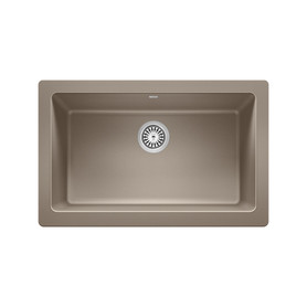 526544 Vintera 30" Super Single Apron-Front Kitchen Sink in Truffle
