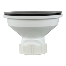 3.5-in Plastic Strainer in Grey