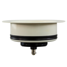 3.5-in Plastic Disposal Strainer in Biscuit