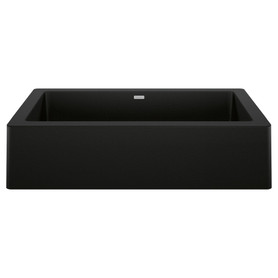 KA-526545 Vintera 30" Super Single Apron Sink Kit in Coal Black