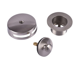 DBlue Trim Kit, for Schedule 40 - Rough-In Kit Uni-Lift Stopper w/ Chrome Finish Trim