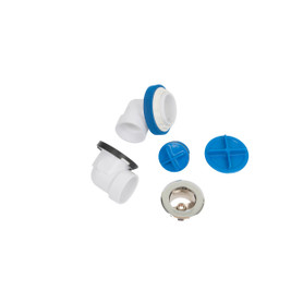 True Blue PVC Rough Kit, w/ Test Kit, Chrome