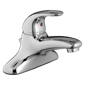 Single Control 1.5 GPM Faucet with Metal Pop-Up Drain and Cast Centerset in Chrome