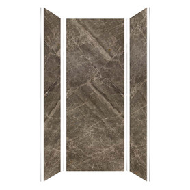 TWK363696-KI82G Titan 39-in x 39-in x 96-in Shower Wall Trimmable Kit, Sahara (Glossy)