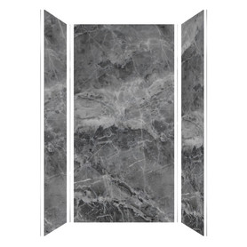 TWK483696-KI63G Titan 48-in x 39-in x 96-in Shower Wall Trimmable Kit, Maelstrom Grey (Glossy)