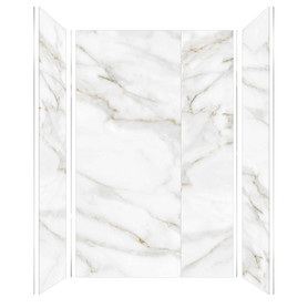 TWK603696-KI80G Titan 64-in x 39-in x 96-in Shower Wall Trimmable Kit, Summit Gold (Glossy)