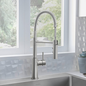 Catris Semi-Pro 1.5 GPM Faucet, PVD Steel