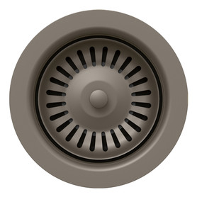 203441 Color-Coordinated Metal Basket Strainer, Volcano Gray